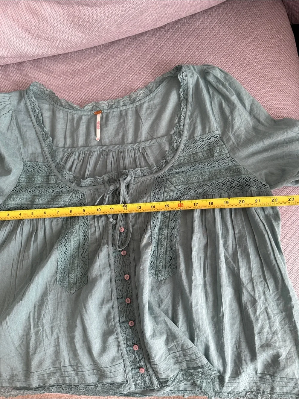 Free People lightweight teal